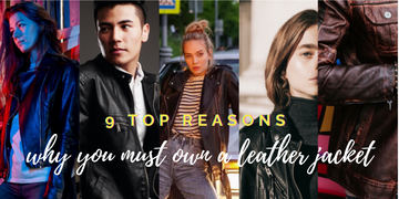 9 top reasons why you must own a leather jacket