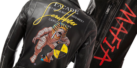 How to Hand Paint Leather Jackets