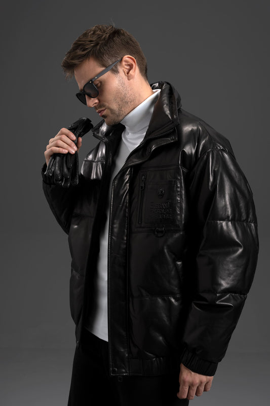 Top Quality Genuine Leather Down Jackets & Coats For Men – PalaLeather