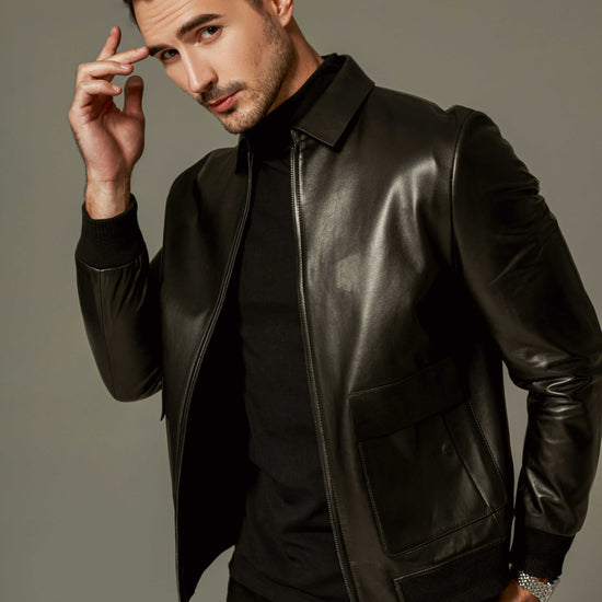 Best Men's Classic Genuine Leather Jacket & Coats | PalaLeather