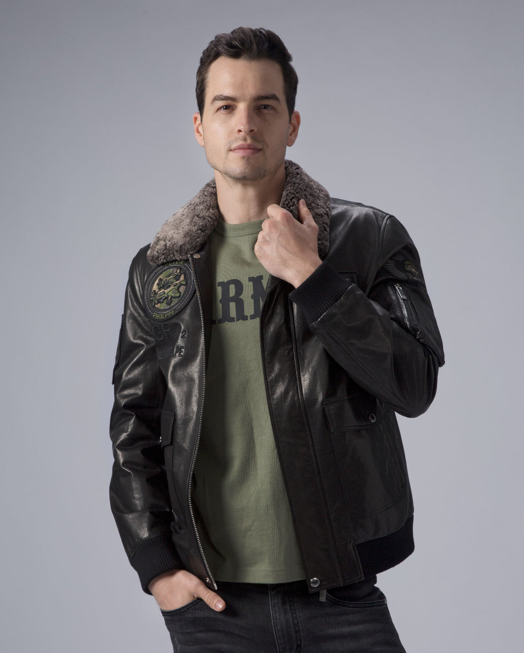 Air Force Leather Jackets - Flight Bomber Jackets for Men | PalaLeather