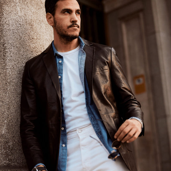 Best Men's Classic Genuine Leather Blazer & Jacket | PalaLeather