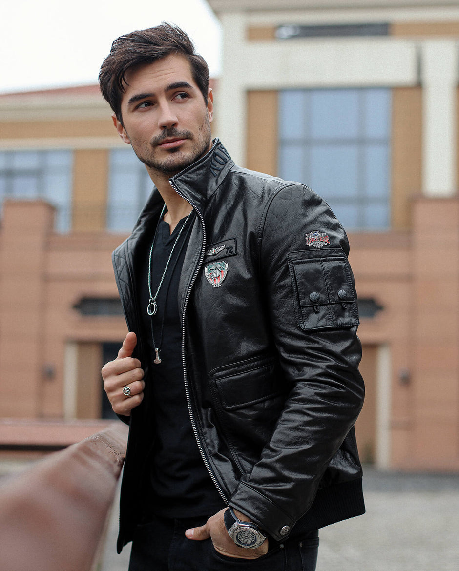 Air Force Leather Jackets - Flight Bomber Jackets for Men | PalaLeather